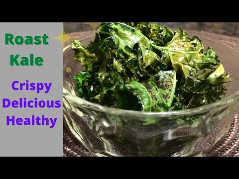 Making Roasted Kale | Fast Easy Healthy & Delicious