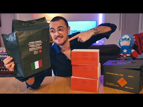 Ho trovato il CIBO MILITARE ITALIANO - MRE Italia Unboxing e Test