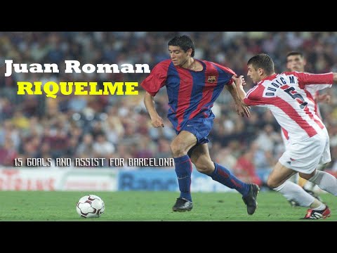 Riquelme All Goals & Assists For Barcelona