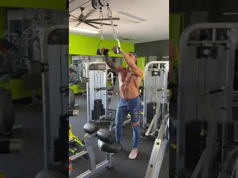 Lat Pull Down with Prime ROT-8 handles