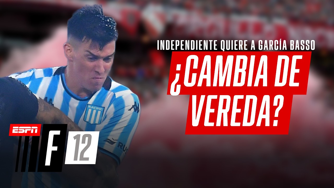GARCÍA BASSO, CAMPEÓN CON RACING, PODRÍA PASAR A INDEPENDIENTE