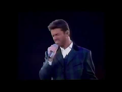George Michael One More Try Live at Concert of Hope 1993 introduced by David Bowie  1080p  klara