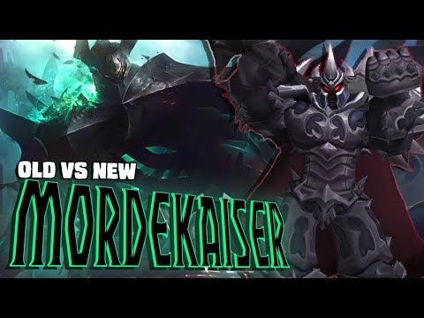 OLD VS NEW: Mordekaiser || character design comparison