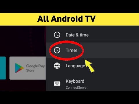 All Android Smart TV || Timer Setting || Power on Off Led TV