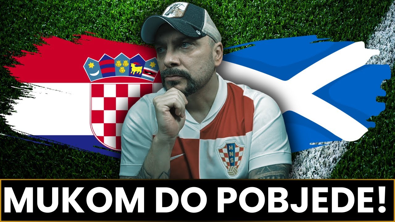 HRVATSKA vs ŠKOTSKA 2:1! TEŠKOM MUKOM DO POBJEDE!