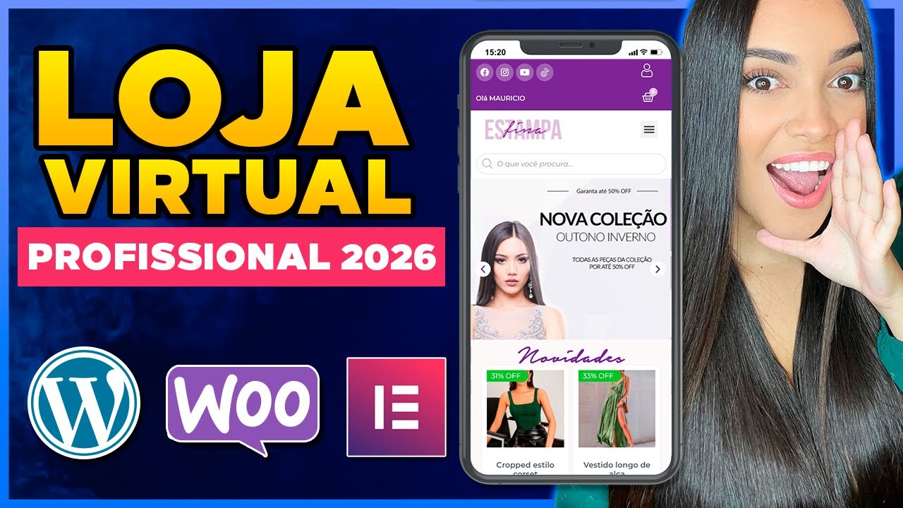 Como Criar uma LOJA VIRTUAL no WordPress com WooCommerce e Elementor [Passo a passo]