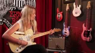 Lissie - &quot;Further Away (Romance Police)&quot; Ernie Ball Set Me Up Session