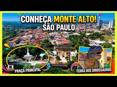 MONTE ALTO SP - A Cidade das Imagens Impressionantes em 4K!