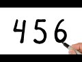 TUTORIAL SQUID GAME | How to turn number into Player 456 drawing
