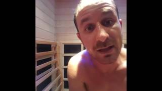Aaron discusses how his Clearlight Saunas has helped with his health challenges.
