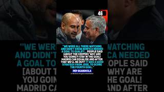 Pep Guardiola Thanks Jose Mourinho After Benfica Help Man City Reach UCL Last 16  #mourinho #benfica