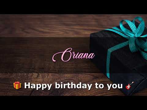 ORIANA Angelclasico HAPPY BIRTHDAY