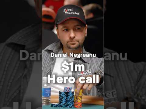 Daniel Negreanu's Insane $1m Hero Call against Tony G
