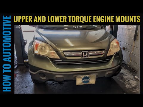 How To Replace The Torque Strut Engine Mounts On A Honda CR-V