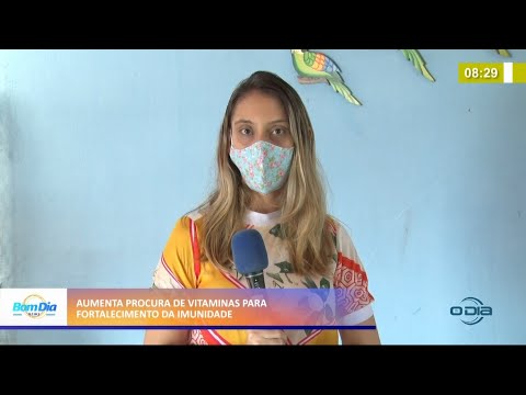 Aumenta procura de vitaminas para fortalecer imunidade na pandemia 24 03 2021
