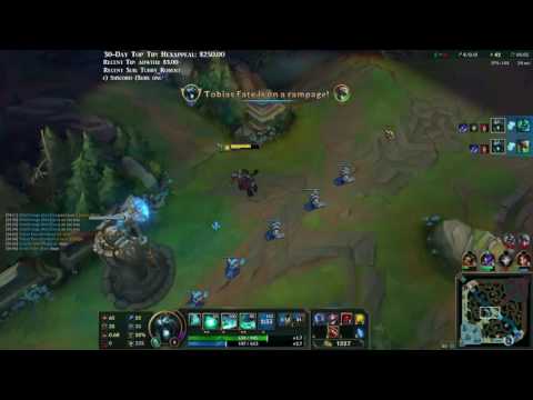 Tobias Fate shows how to Karthus ult - League of Legends