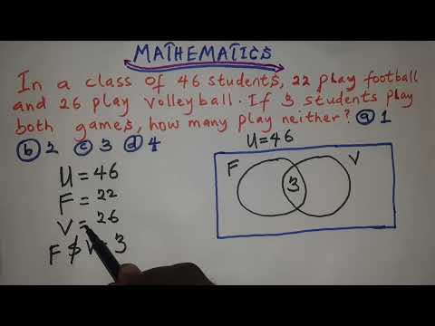 CALCULATIONS INVOLVING VENN DIAGRAMS!