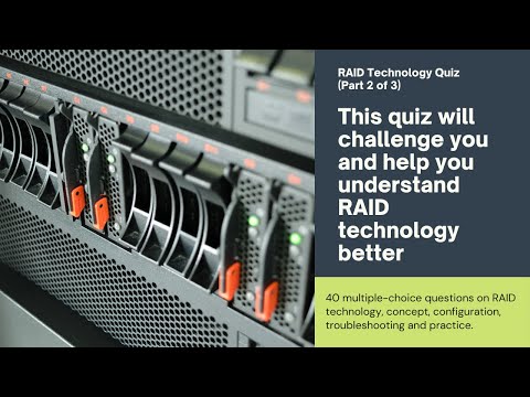 RAID Technology Quiz (Part 2 of 3) | Challenge Your RAID Knowledge with More MCQs!