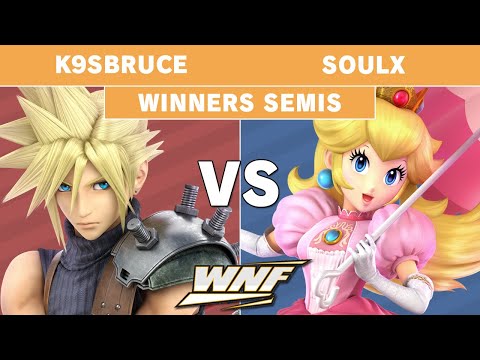 WNF EP3 - K9sBruce (Cloud) vs SoulX (Peach) - Winners Semi Finals - Smash Ultimate