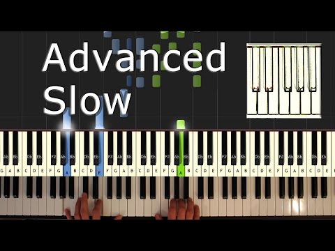 Erik Satie - Gymnopédie No. 1 - Piano Tutorial Easy SLOW - YouTube