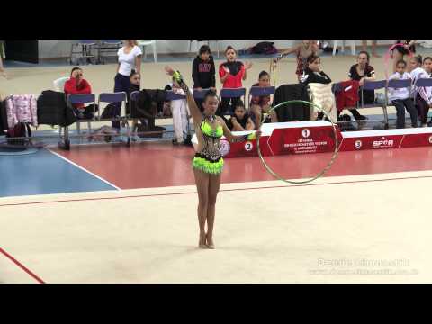 Denge Cimnastik - Öykü Yüksel (İstanbul 2015 - çember)