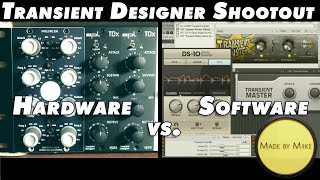 Video thumbnail for Transient Designer Shootout + Opinion: SPL vs. Elysia vs. Native Instruments vs. XLN Audio vs Reaper by Made by Miike