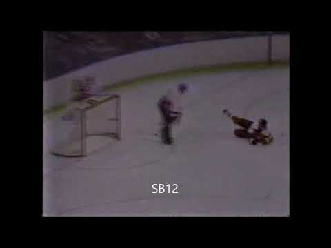 Billy Smith hit Dave Brown 2 17 1987