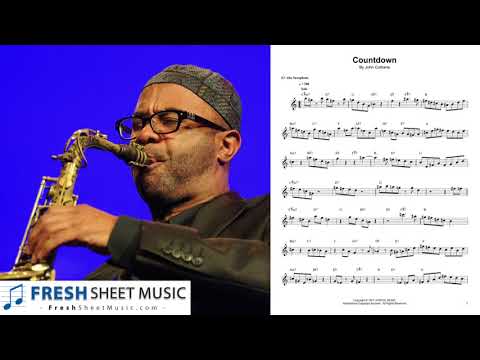 Kenny Garrett 'Countdown' Sheet Music - Alto Sax Transcription By John Coltrane