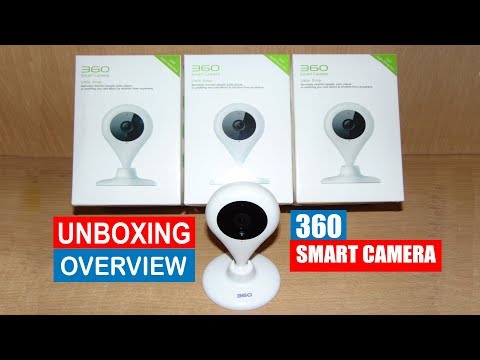 360 smart security camera unboxing