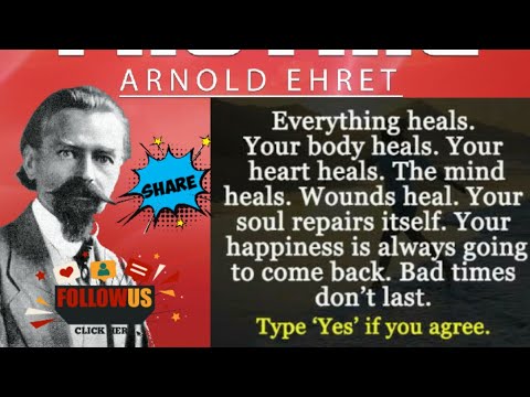 Mucusless diet Arnold Ehret healing story rational fasting cure all disease without medicine surgery