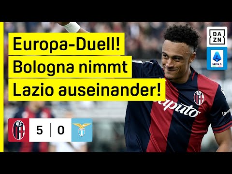 FC Bologna - Lazio Rom | Serie A | DAZN Highlights