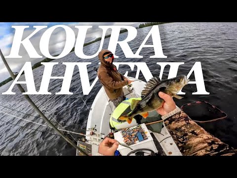 KOURA-AHVENIA JA HAUKIA KYYTIIN - KAHDEN PÄIVÄN KALAREISSU TELTTAMAJOITUKSELLA