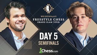 Freestyle Chess Grand Slam Weissenhaus: Magnus Takes On Vincent In Semifinal Game 1