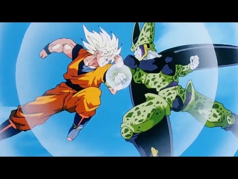 Goku vs Cell-in Japanese [FULL HD]
