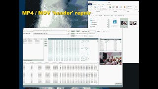 Repair corrupt or broken MP4 or MOV header using 