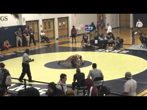 2016-02-12 NIAA Division I Sunset Regional against Desert Oasis Win by Pin