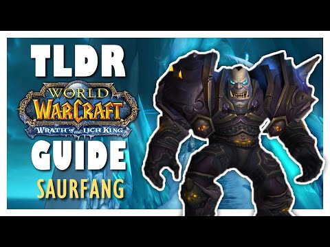 TLDR SAURFANG Normal + Heroic Guide - ICC Guide WOTLK Classic