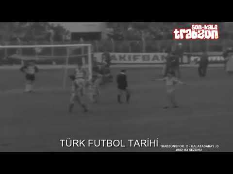 1982-1983 Trabzonspor - Galatasaray 2-0  24. Hafta Maçı
