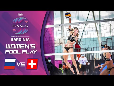 Makroguzova/Kholomina vs Betschart/Hüberli - Women's Pool Play | World Tour Finals 2021