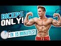 Biceps Workout From Home! | LIMITED EQUIPMENT (MUSCLE BUILD - 15 MIN))