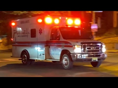 Pulse Ambulance 105 Transporting On Memorial Drive 8/20/22