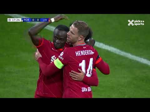 Champions League 28/09/2021 / Goal Salah against FC Porto