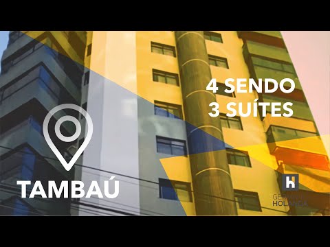 4 sendo 3 suítes + DCE - Tambaú - João Pessoa - PB