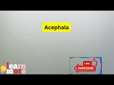 How to Pronounce Acephala
