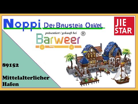 Jiestar 89152 Mittelalterlicher Hafen