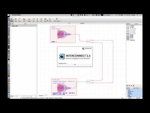 Lumerical INTERCONNECT simulations