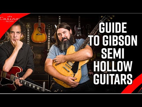 Guide To Gibson Semi Hollow Guitars