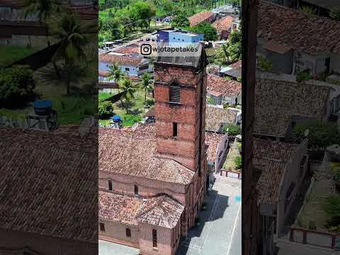 Rio Tinto e sua igreja estilo ALEMÃ na Paraíba