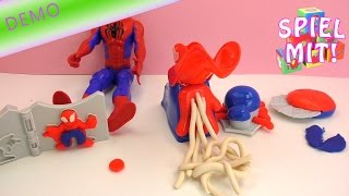 Play Doh Spider Man Videos - Marvel Super Hero Adventures Super Knetwerkzeug Demo