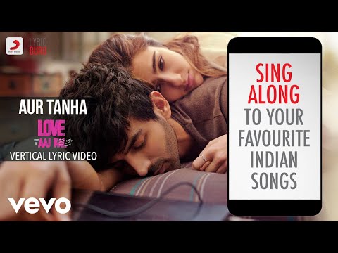 Aur Tanha - Love Aaj Kal |Pritam, KK, Irshad Kamil |Lyric Video